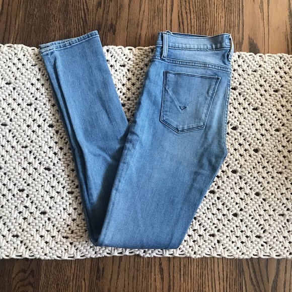 Hudson Shine Midrise Skinny Jeans in Pico - Picture 5 of 7